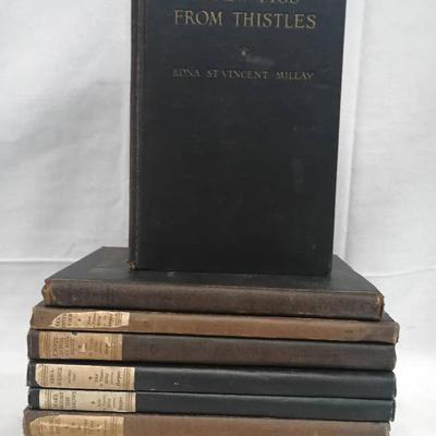 Edna St. Vincent Millay Poetry Collection – Mixed 1920s & 1930s Harper Editions