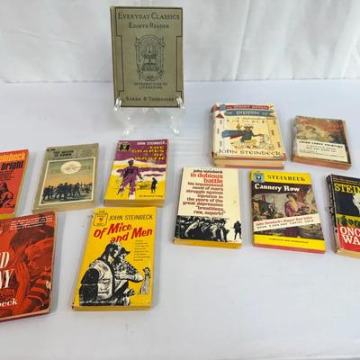 Vintage John Steinbeck & Classics Book Lot 