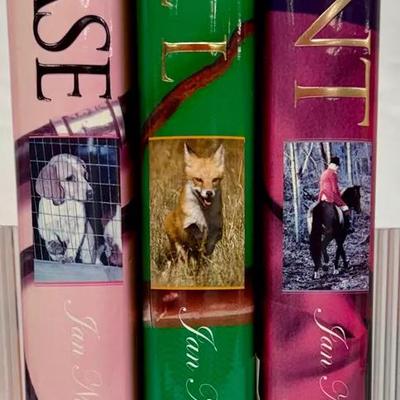 Jan Neuharth Signed 1st Editions (3) – The Hunt, The Chase, The Kill – Hunt Country Suspens