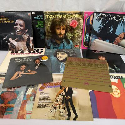 Vintage Soul, Motown & Vocal Pop 13-LP Lot - Martha & The Vandellas, Andy Williams & More
