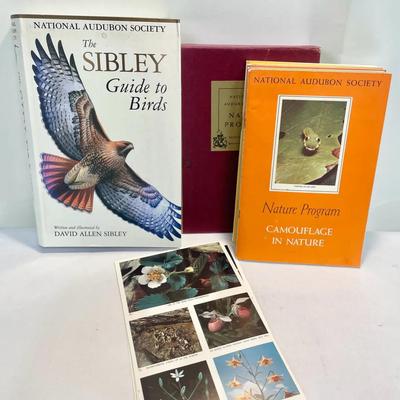 National Audubon Society Books - The Sibley Guide To Birds (Signed, First Edition) & Nature Program