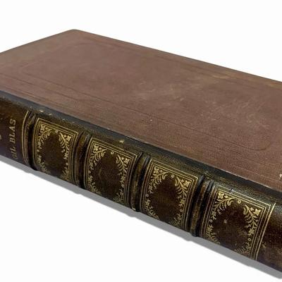 1863 Histoire de Gil Blas de Santillane by Le Sage – Illustrated by Gavarni – Antique French Leather