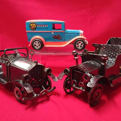 Vintage Model Automobile Lot – Liberty Classics Ford Model A & Handcrafted Metal Cars