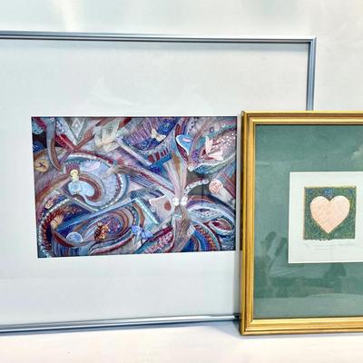 Mixed Media By Trish Wann W/ Limited Edition Artwork by Nancy Reinke 