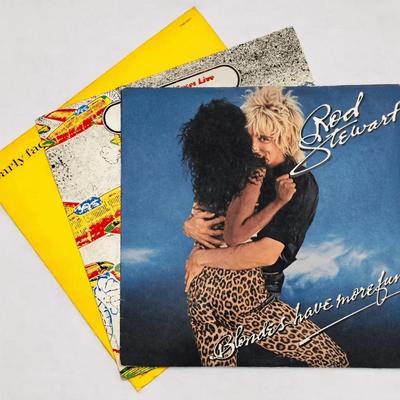 Rod Stewart & Classic Rock Vinyl LP Collection