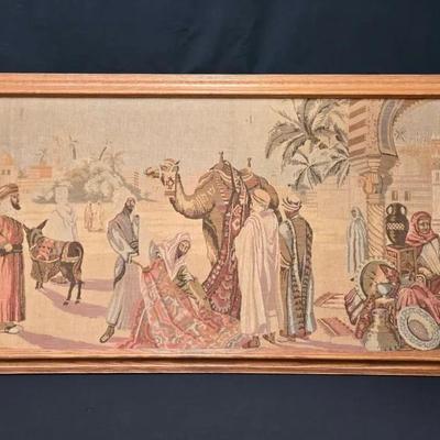 Vintage to Antique Belgian Tapestry 