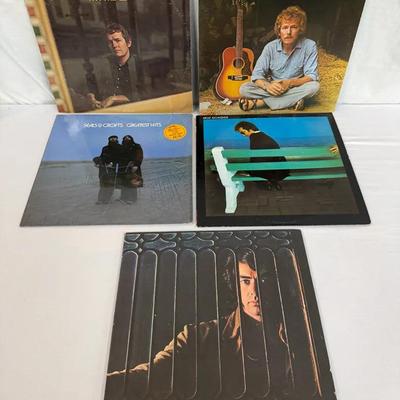 Vintage 70s Singer-Songwriter Vinyl LP Lot - Gordon Lightfoot, Boz Scaggs & More