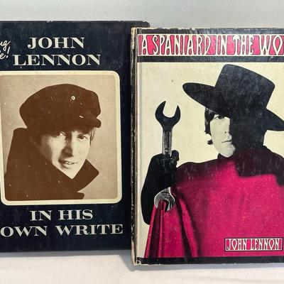 Vintage Pair Of Books By John Lennon - "In His Own Write" And "A Spaniard In The Works"