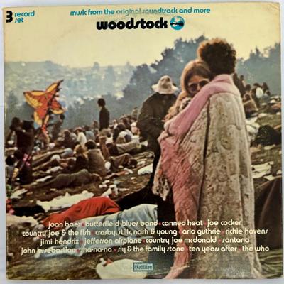 Woodstock: Music From the Original Soundtrack & More – Vintage 3-LP Gatefold Set (Cotillion SD 3-500