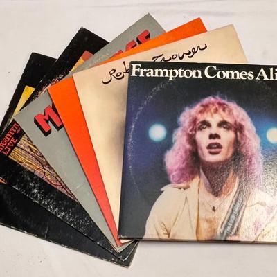 Peter Frampton & Classic Rock Vinyl LP Collection 
