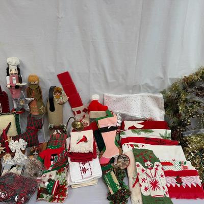 Large Christmas Collection - Vintage & Modern Holiday Decor, Textiles, and Accents