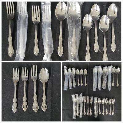 Assorted Oneida Stainless Flatware (3 different patterns)