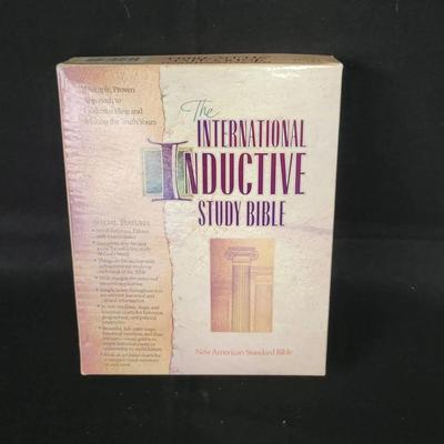 Burgandy Leather International Inductive Study Bible