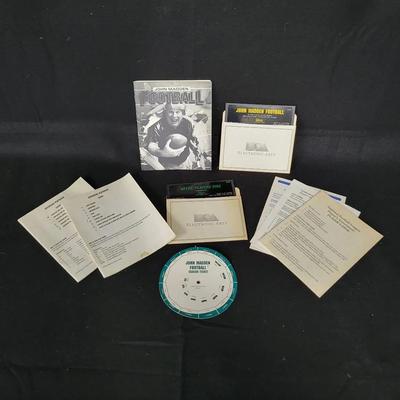 John Madden Football Electronic Arts IBM Version 1988-1989