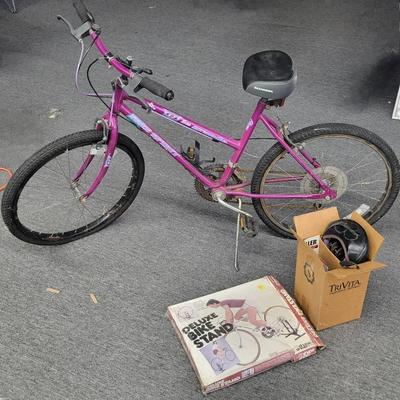 Schwinn Ladies Bike Including Comfy Bun Seat & Deluxe Bike Stand