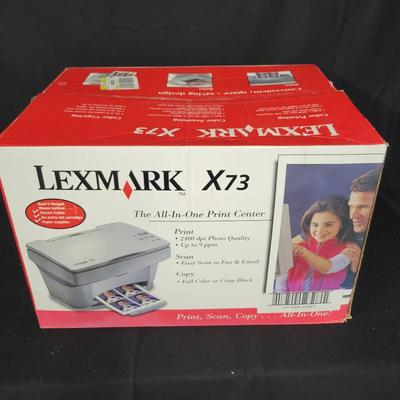 Lexmark X73 All-In-One Print Center (NEW)