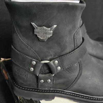 Harley Davidson Rambert Boot Black Sz 12-NEW