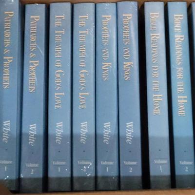 (6) Sets of Biblical Hardback Books by Helen White: The Acts of the Apostles, Patriarchs & Prophets