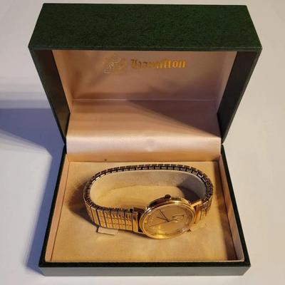 Sunshine Biscuits 10kt Gold Filled Watch by Hamilton