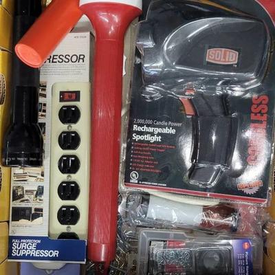 Assorted Flashlights, Etc