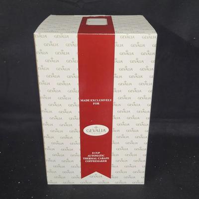 Gevalia 8-Cup Automatic Thermal Carafe Coffeemaker (NEW)