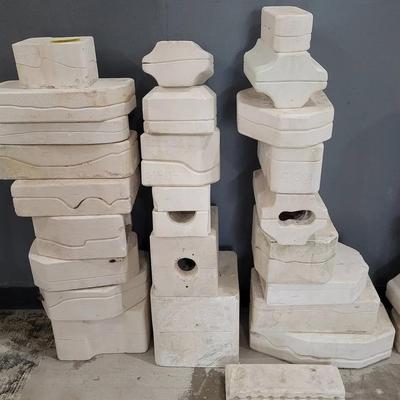 (25) Assorted Ceramic Molds