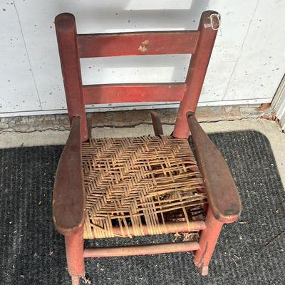 Sale Photo Thumbnail #172: Child’s Rocking Chair 