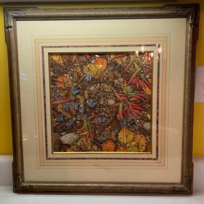 1995 Framed & Signed “The Spirit Takes Flight” Bev Doolittle Print 16,812/50,000