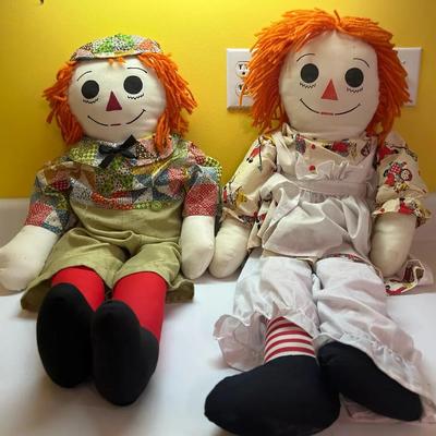 Vintage Annie & Andy Dolls