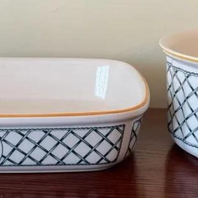 Villeroy & Boch Basket Rectangular & Round Deep Casserole Dishes