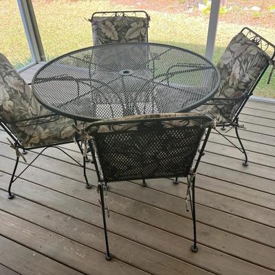 Wrought Iron Patio Tables And Chairs 