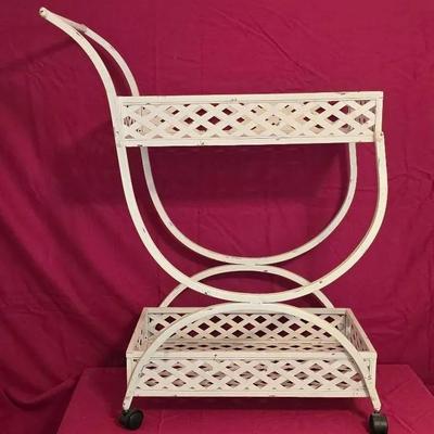 Tea Cart White