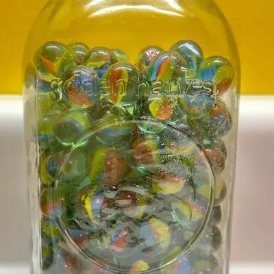 Collection Of Glass Marbles 