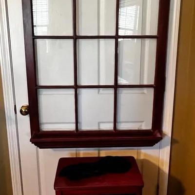 Hanging Window With Matching Table