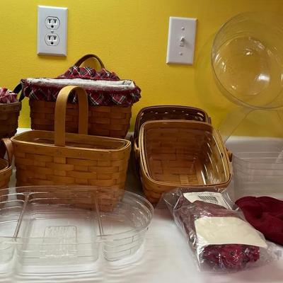 Longaburger Baskets And Accessories 