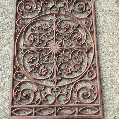 Decorative Cast Iron Door Mat 