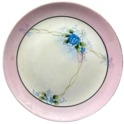 Hand-Painted Nippon Floral Plate
