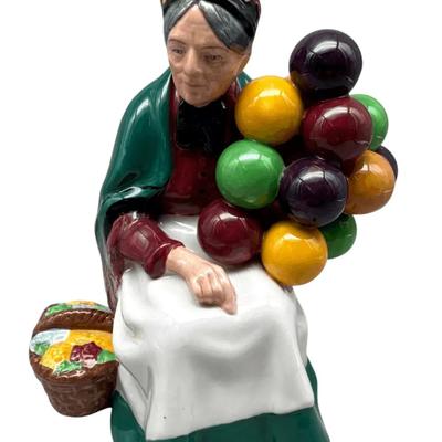 Royal Doulton “The Balloon Seller” Figurine – Hand Painted Porcelain
