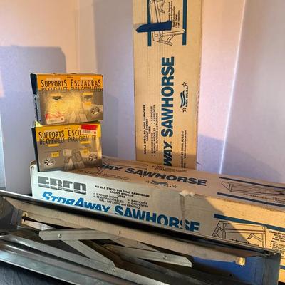 Ebco StorAway Sawhorse and Brackets