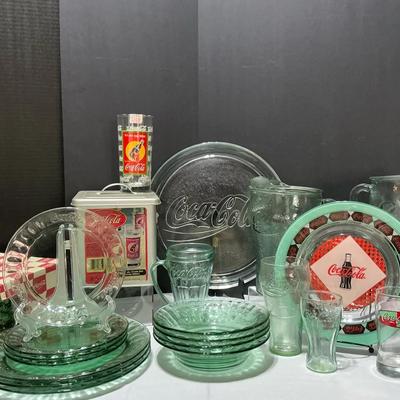 Glass Coca-Cola Lot