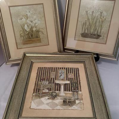 Flower Bulbs By Cheri Blum And Vanity Artwork