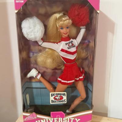 Vintage Barbie Georgia Bulldogs Cheerleader