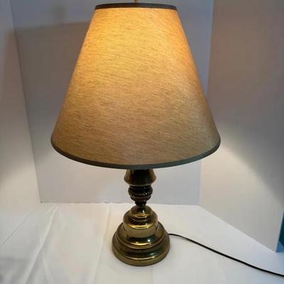 Brass Tabletop Lamp