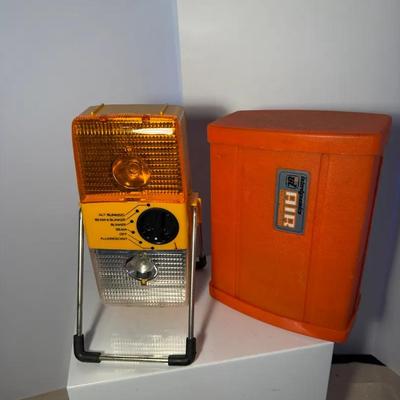 Road Flare Emergency Warning Light and Mini Portable Air Compressor