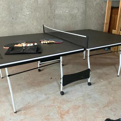 ESPN Ping-Pong Table And Accessories