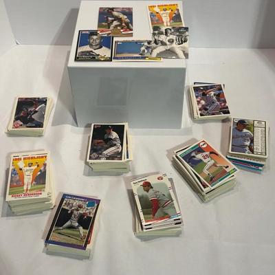  Vintage Baseball Cards 1980’s And 1990’s