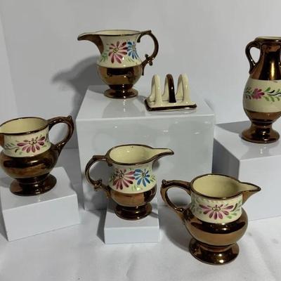 Vintage English Copper Lusterware