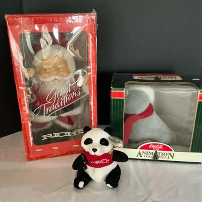 Coke Coca-Cola Collectibles Plush Lot