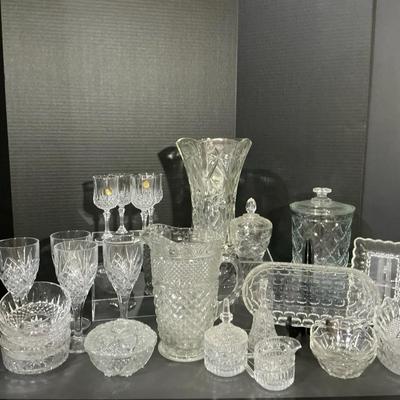 Huge Crystal Lot For Auction