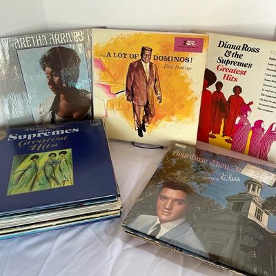 Vintage Vinyl Records, Lot Of 30